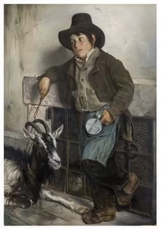 Ragazzo con la capra